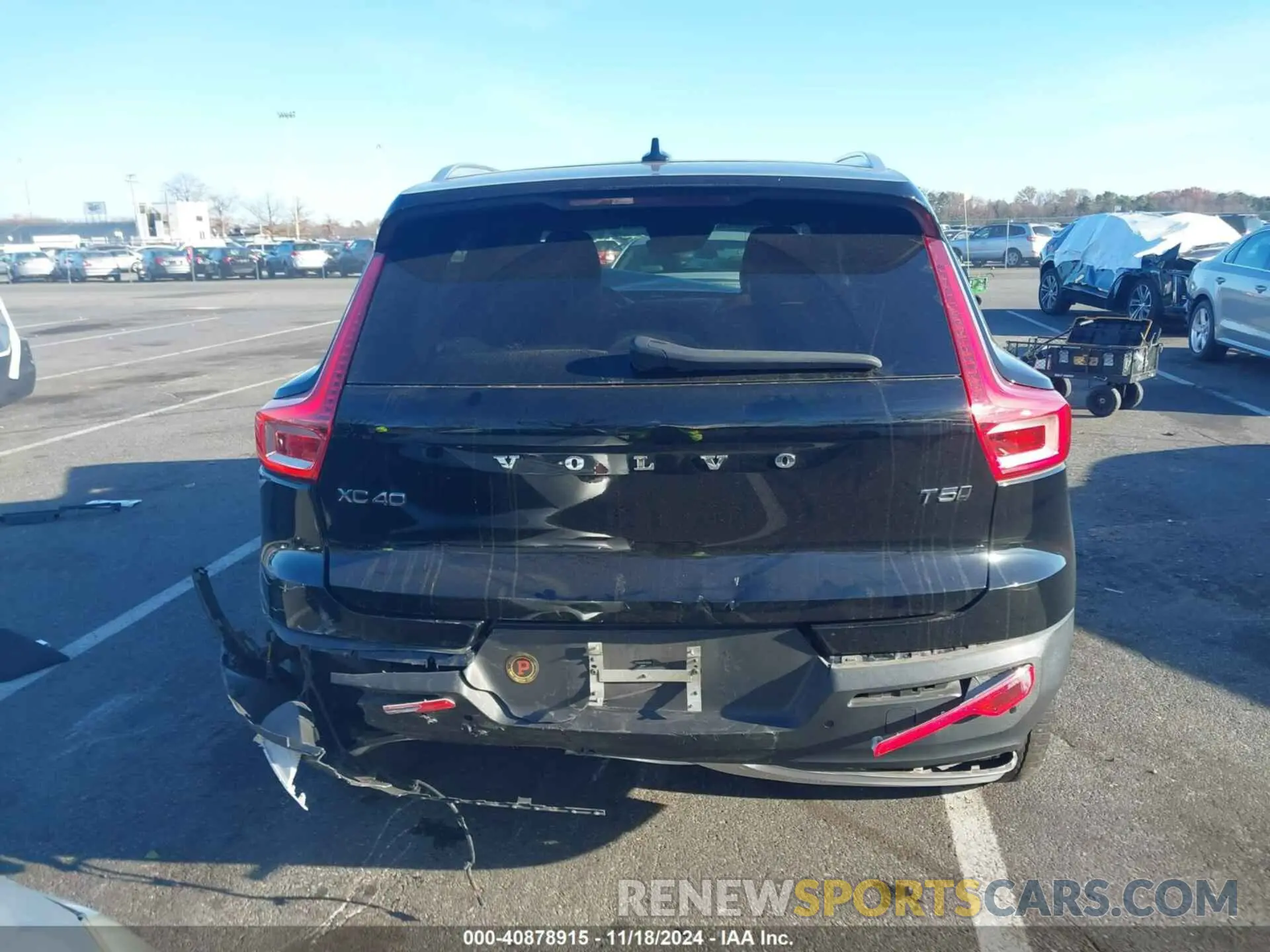16 Фотография поврежденного автомобиля YV4162UK0K2050010 VOLVO XC40 2019
