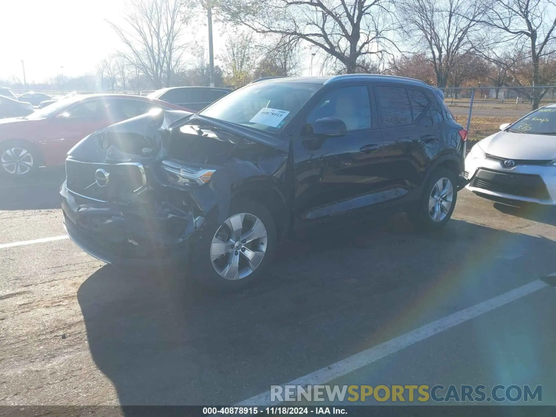 2 Фотография поврежденного автомобиля YV4162UK0K2050010 VOLVO XC40 2019