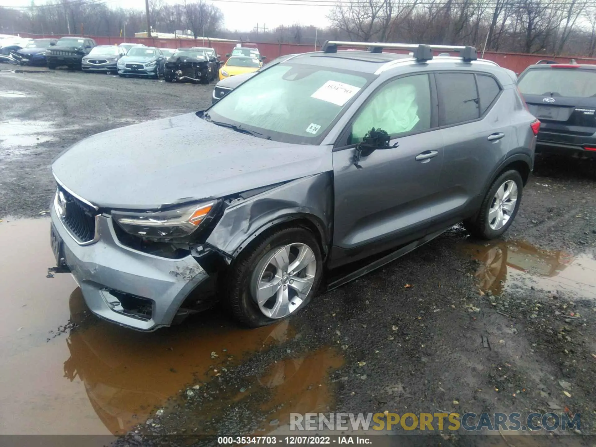 2 Фотография поврежденного автомобиля YV4162UK0K2126678 VOLVO XC40 2019