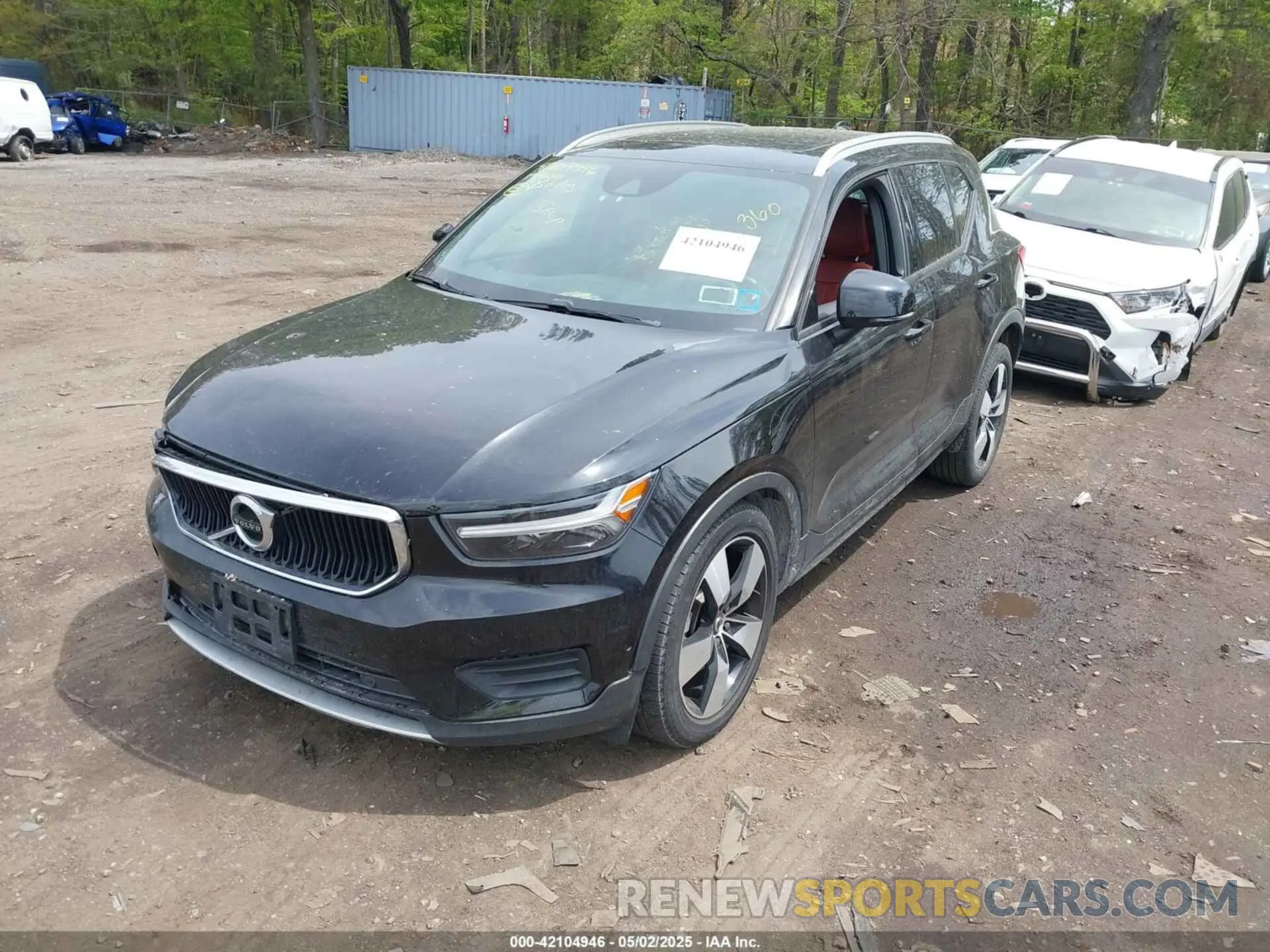 2 Фотография поврежденного автомобиля YV4162UK1K2052266 VOLVO XC40 2019