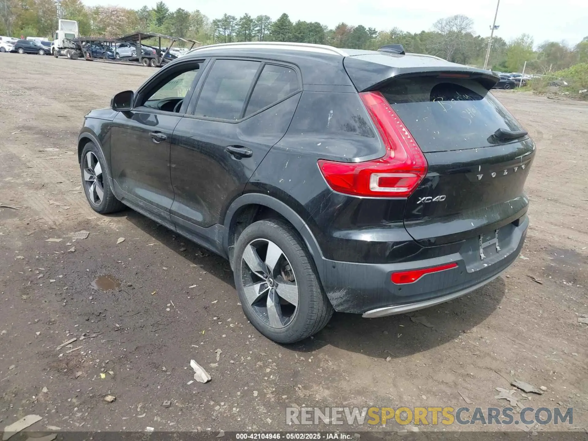 3 Фотография поврежденного автомобиля YV4162UK1K2052266 VOLVO XC40 2019