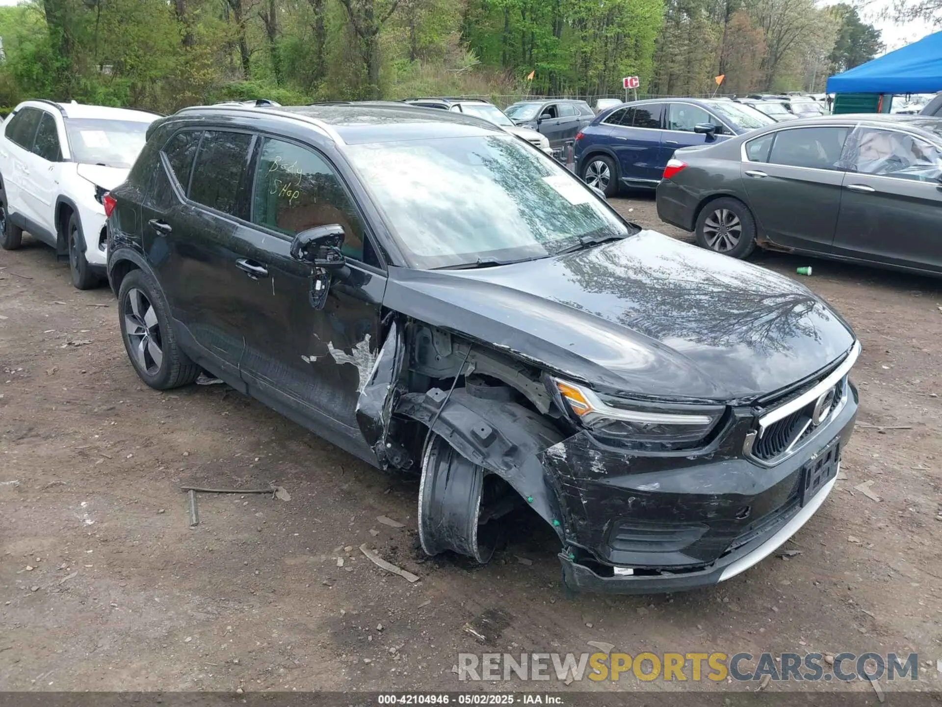 6 Фотография поврежденного автомобиля YV4162UK1K2052266 VOLVO XC40 2019