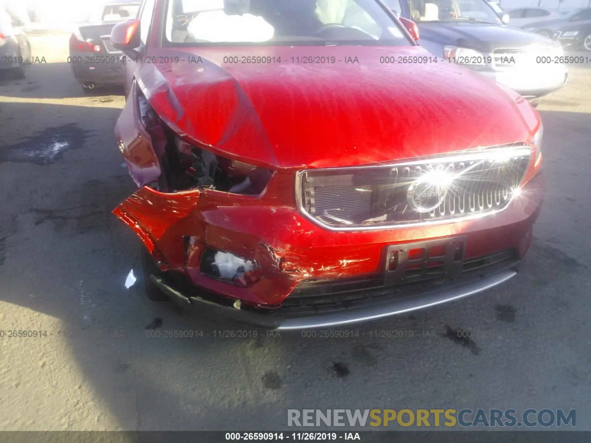 6 Photograph of a damaged car YV4162UK9K2118904 VOLVO XC40 2019