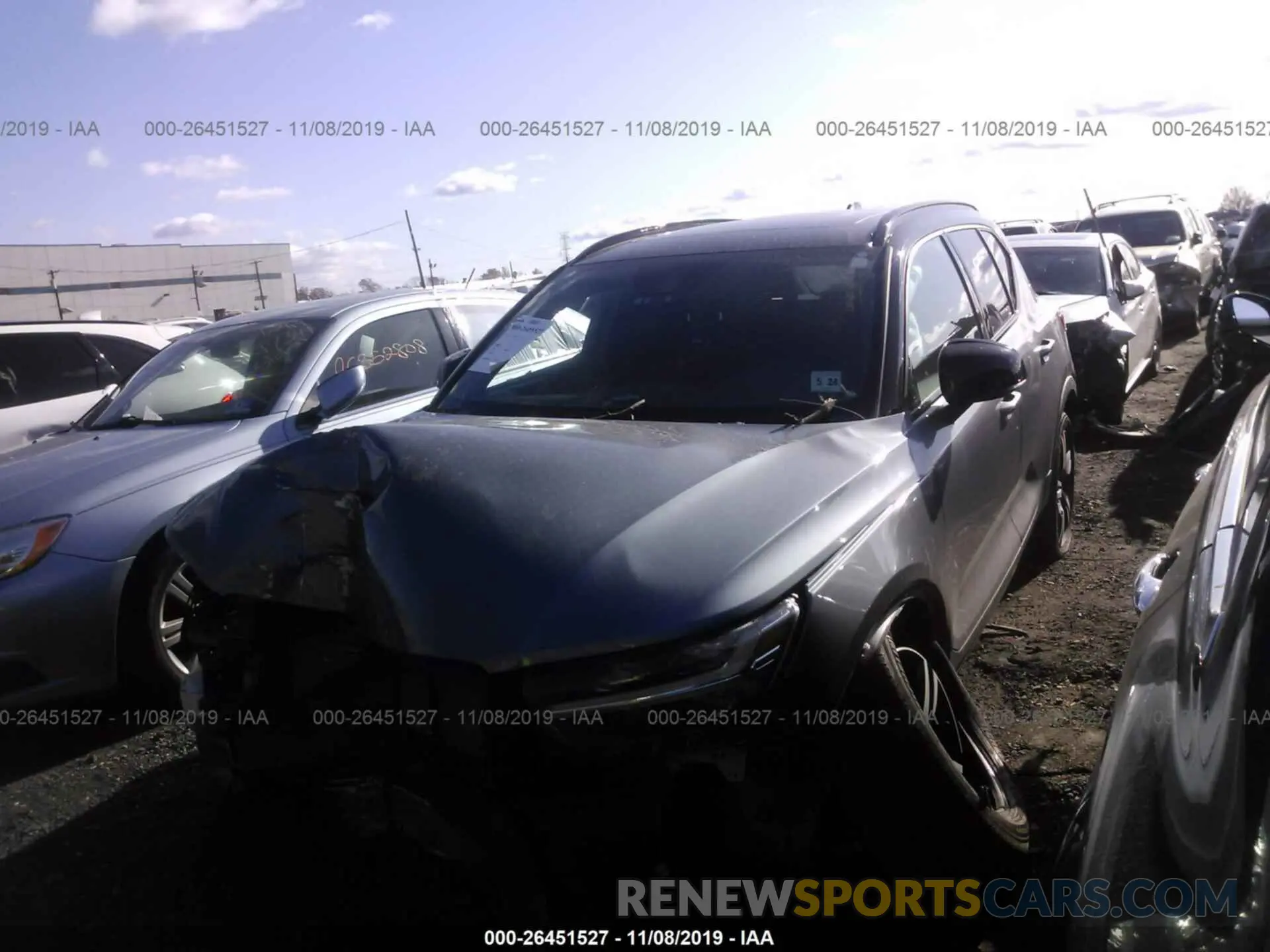 2 Photograph of a damaged car YV4162UM3K2133027 VOLVO XC40 2019