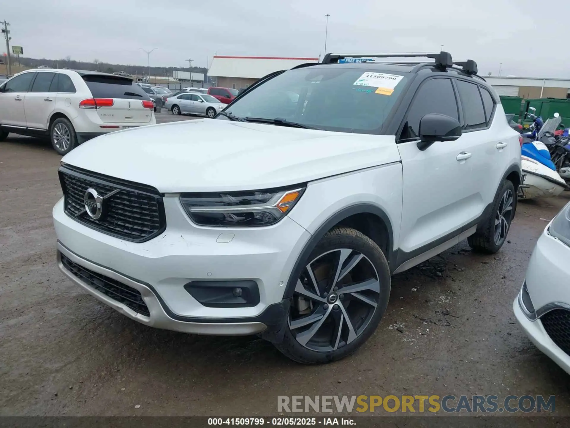 2 Фотография поврежденного автомобиля YV4162UM6K2123298 VOLVO XC40 2019