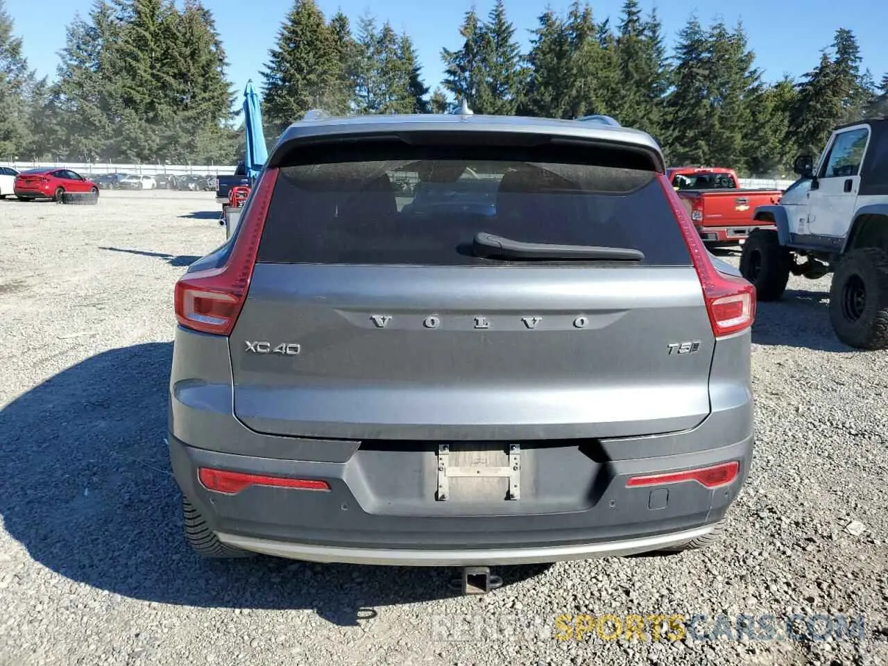 6 Photograph of a damaged car YV4162XZ0K2019316 VOLVO XC40 2019