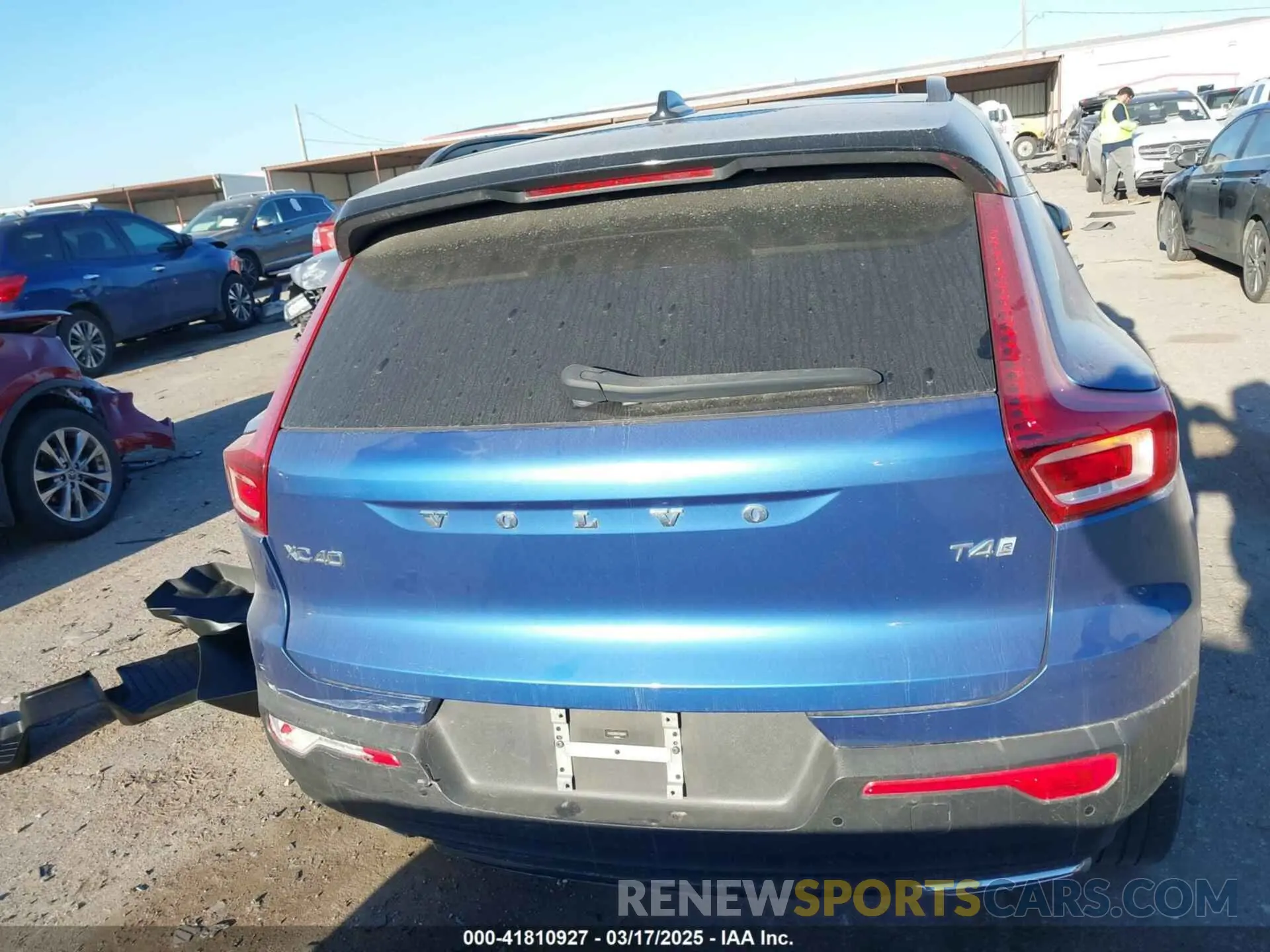 15 Photograph of a damaged car YV4AC2HM1K2105875 VOLVO XC40 2019