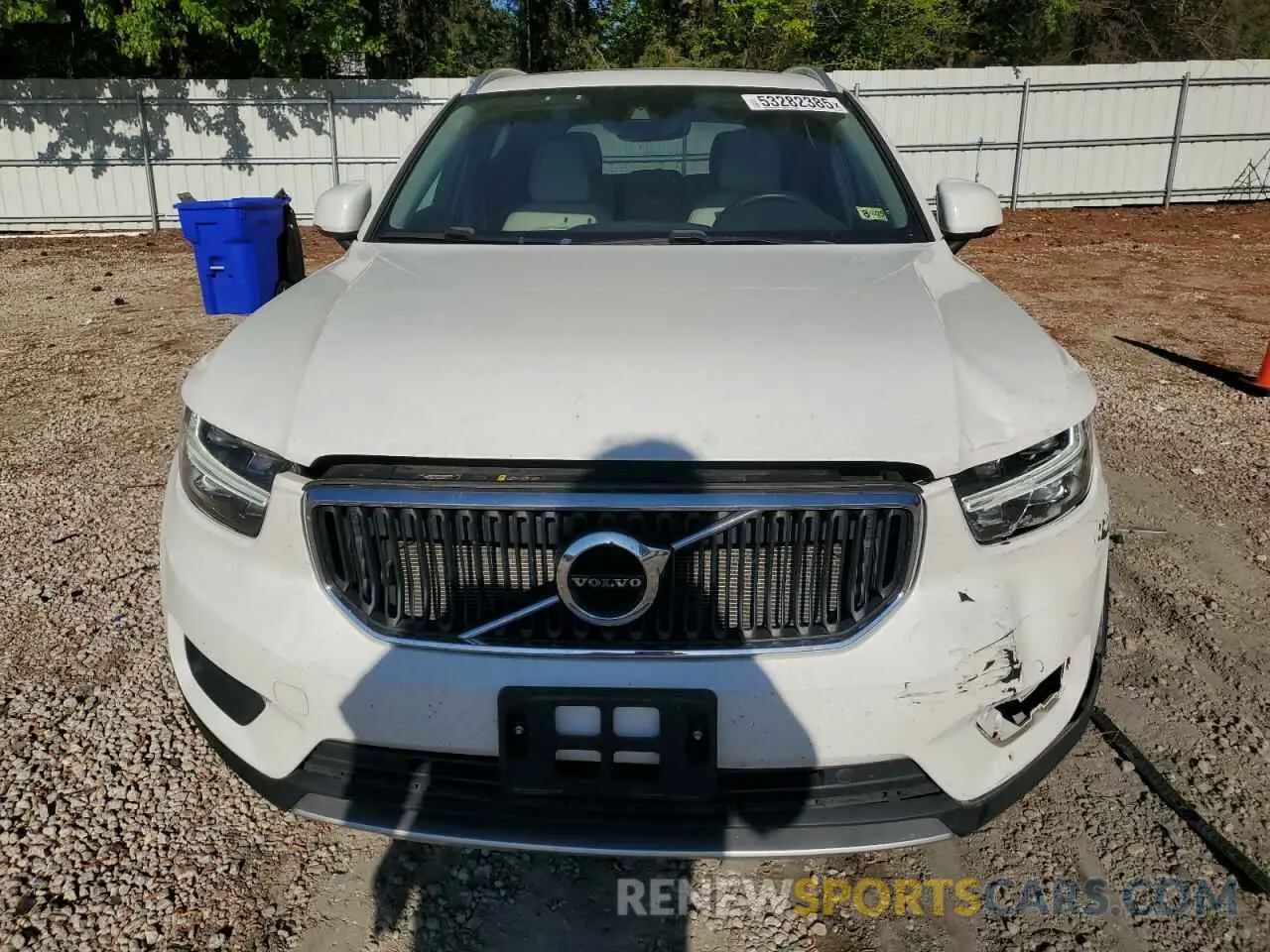 5 Photograph of a damaged car YV4162UK9L2333149 VOLVO XC40 2020