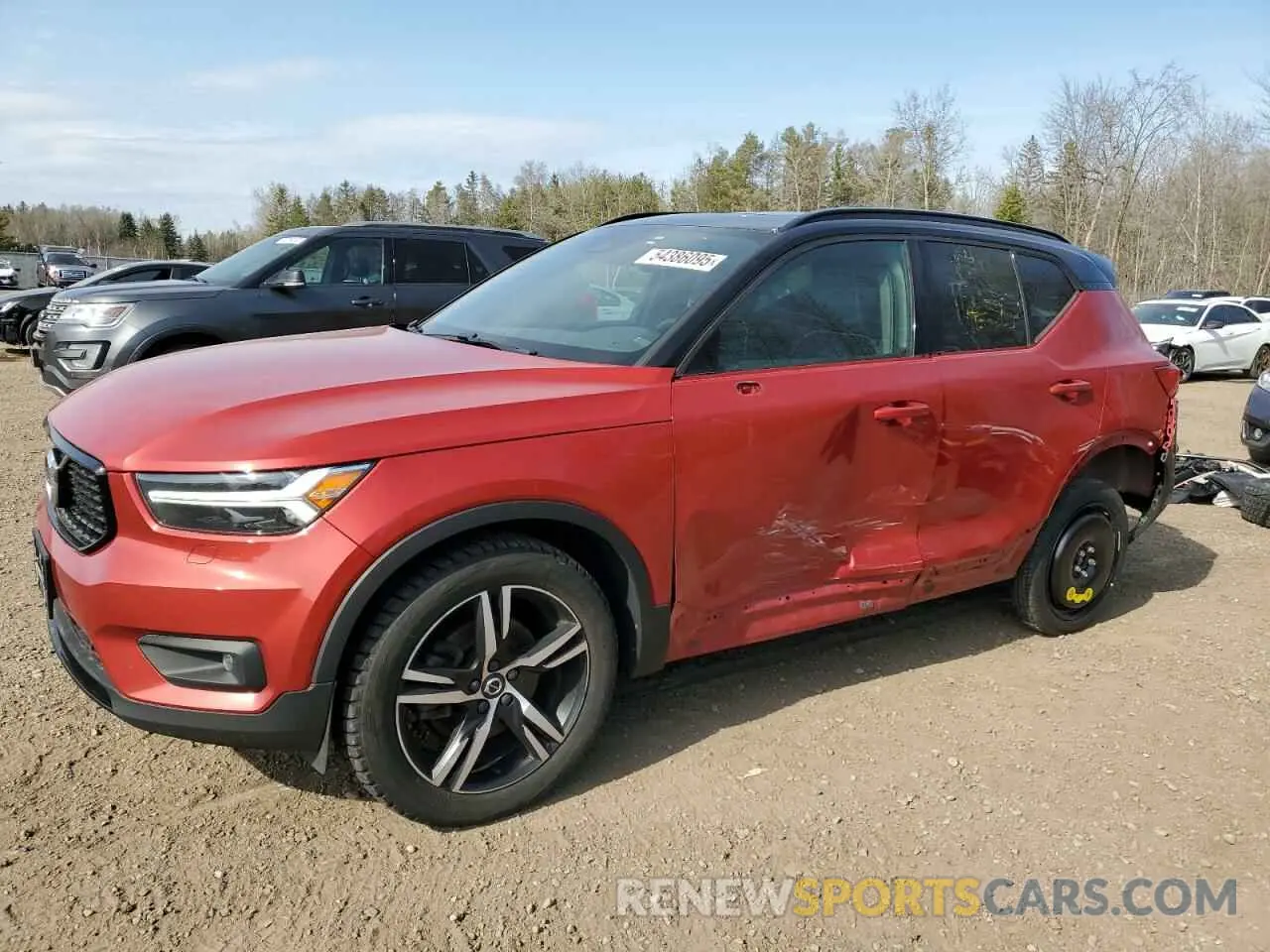 1 Photograph of a damaged car YV4162UM2L2200797 VOLVO XC40 2020