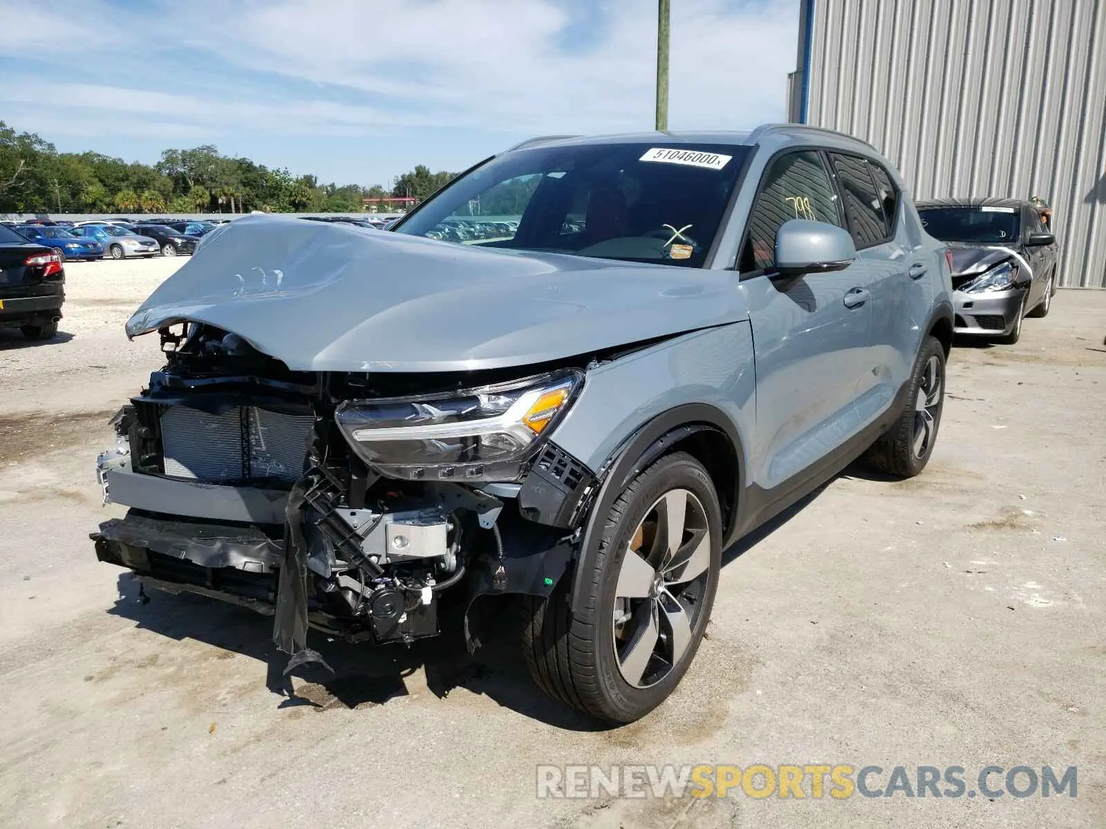 2 Photograph of a damaged car YV4AC2HKXL2335365 VOLVO XC40 2020