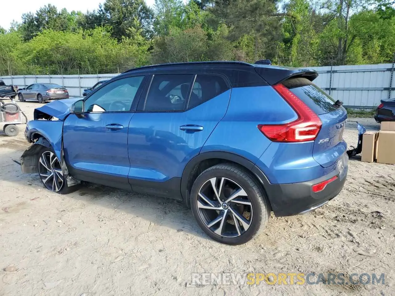 2 Фотография поврежденного автомобиля YV4AC2HM9L2323676 VOLVO XC40 2020