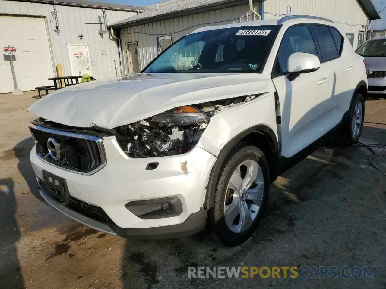 1 Фотография поврежденного автомобиля YV4162UK6M2603228 VOLVO XC40 2021