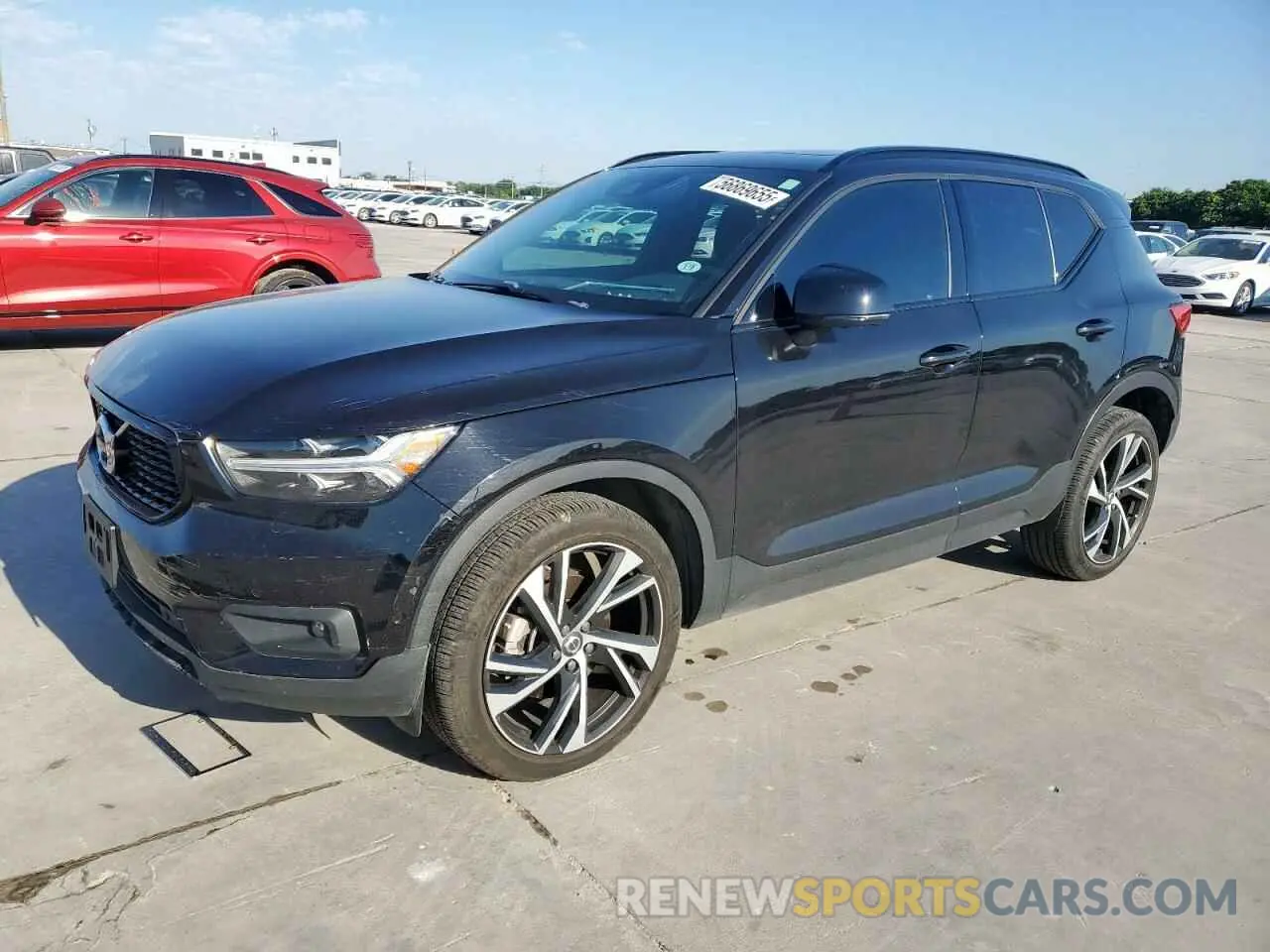 1 Photograph of a damaged car YV4162UMXM2455151 VOLVO XC40 2021