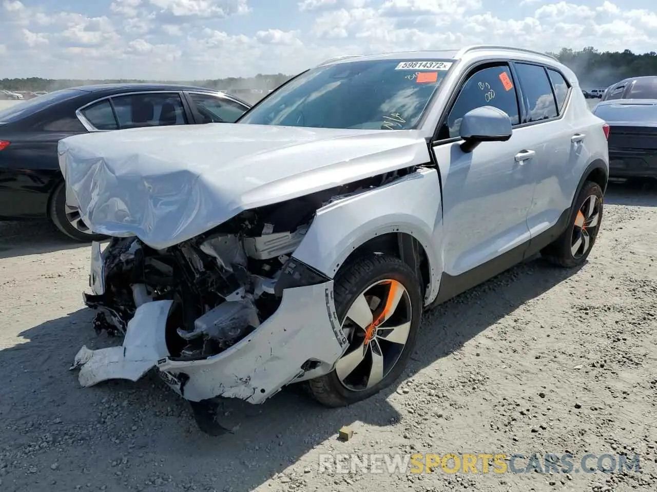 2 Фотография поврежденного автомобиля YV4AC2HK1M2475614 VOLVO XC40 2021