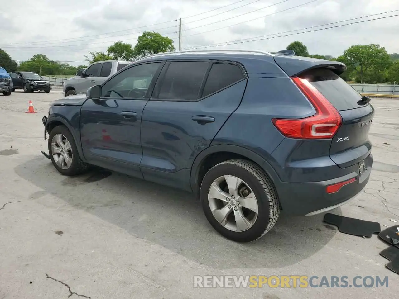 2 Фотография поврежденного автомобиля YV4AC2HK6M2586532 VOLVO XC40 2021