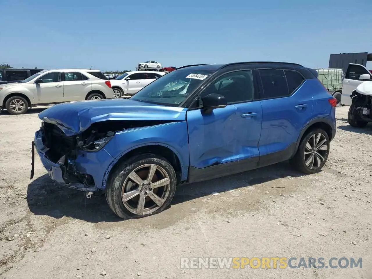 1 Photograph of a damaged car YV4ED3UR2M2558167 VOLVO XC40 2021