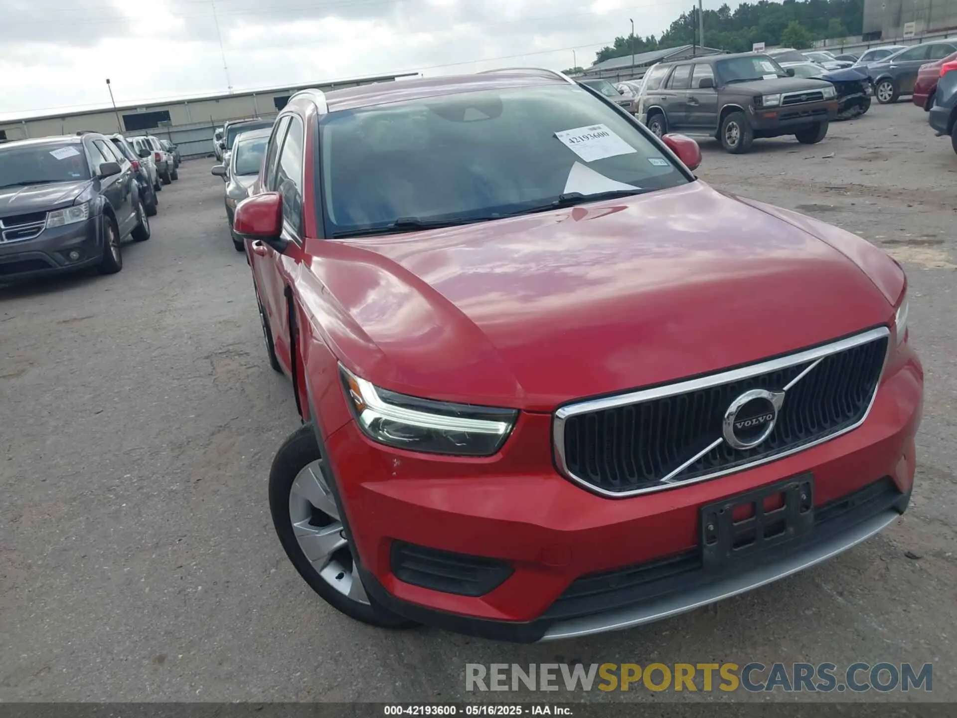 1 Фотография поврежденного автомобиля YV4AC2HK5N2748975 VOLVO XC40 2022