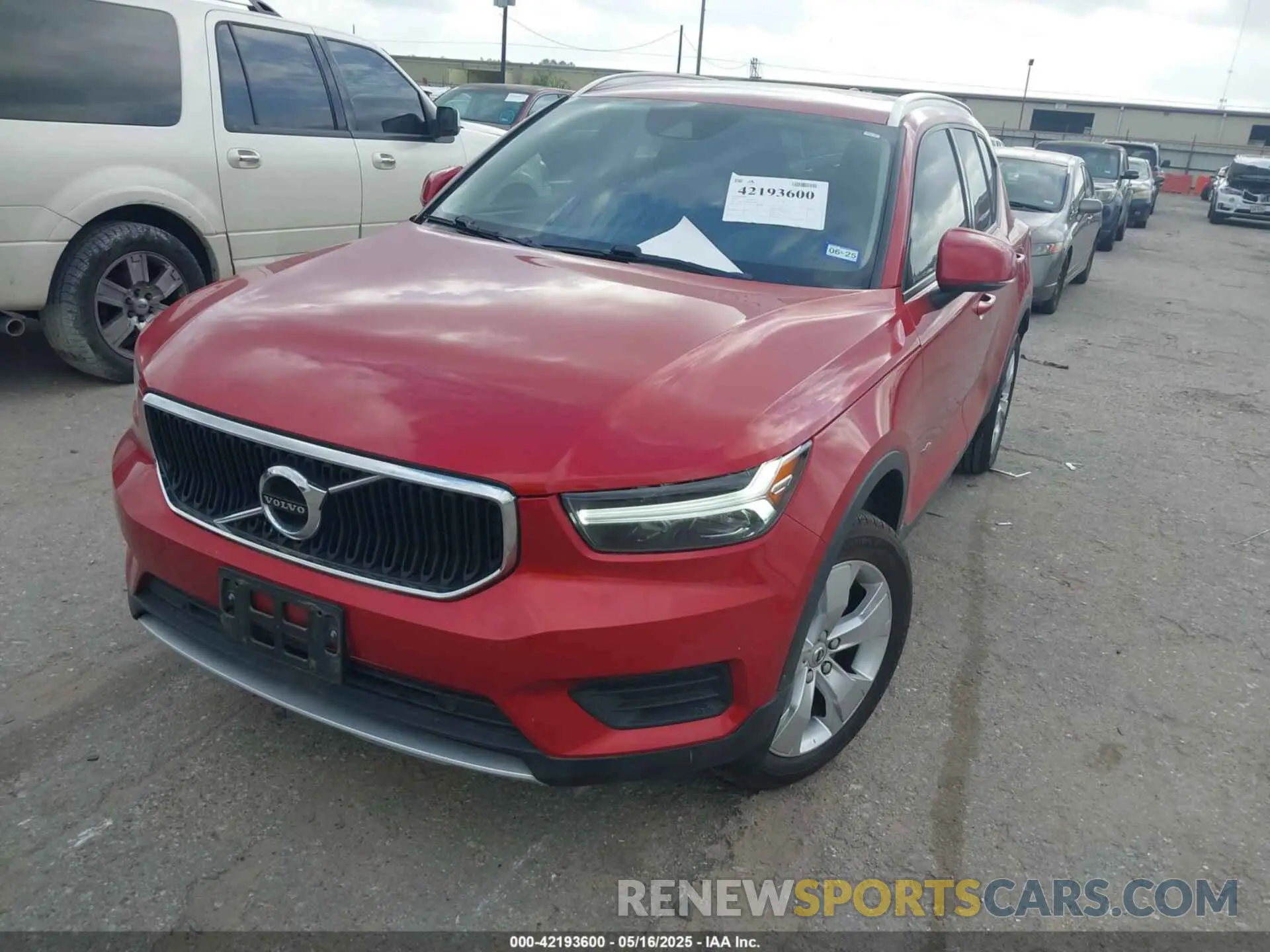 2 Фотография поврежденного автомобиля YV4AC2HK5N2748975 VOLVO XC40 2022