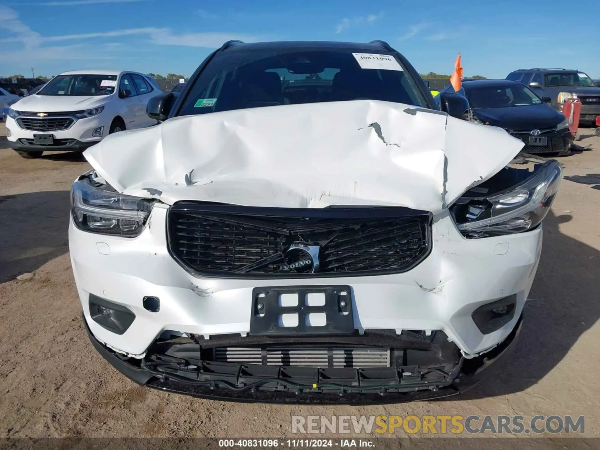 12 Фотография поврежденного автомобиля YV4AC2HM9N2789272 VOLVO XC40 2022