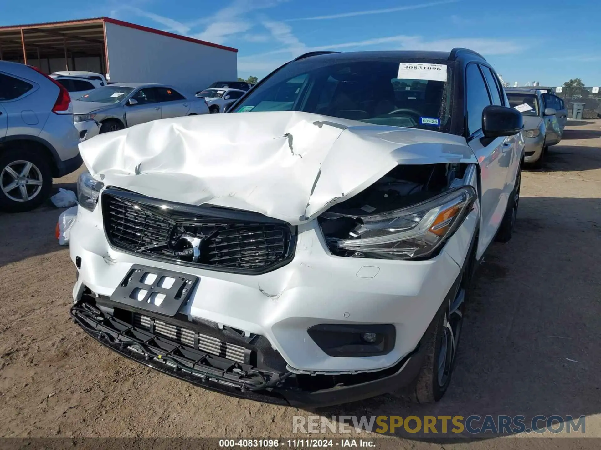 2 Фотография поврежденного автомобиля YV4AC2HM9N2789272 VOLVO XC40 2022