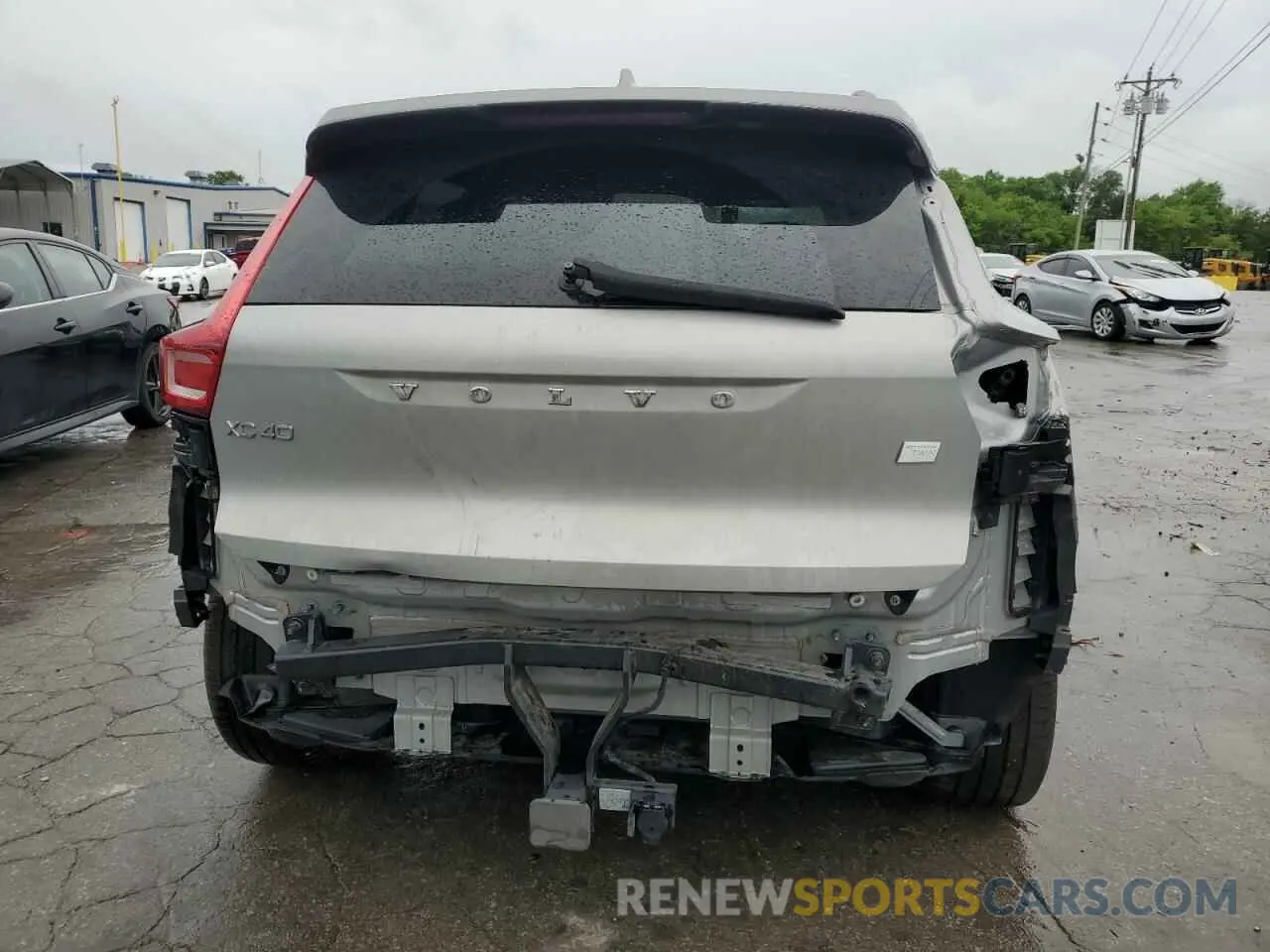 6 Photograph of a damaged car YV4ED3UM7P2946892 VOLVO XC40 2023