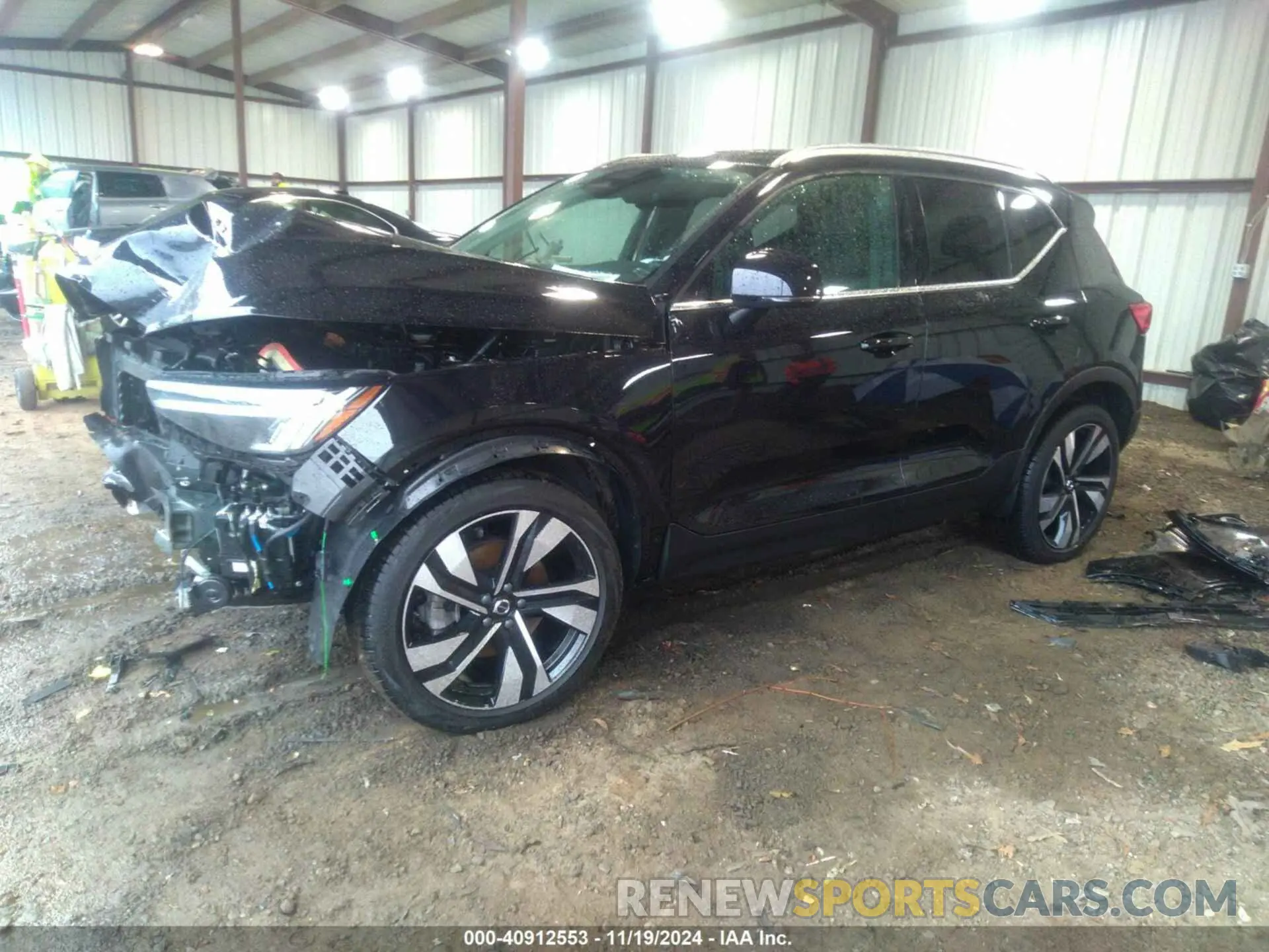 2 Фотография поврежденного автомобиля YV4L12UN6P2088821 VOLVO XC40 2023
