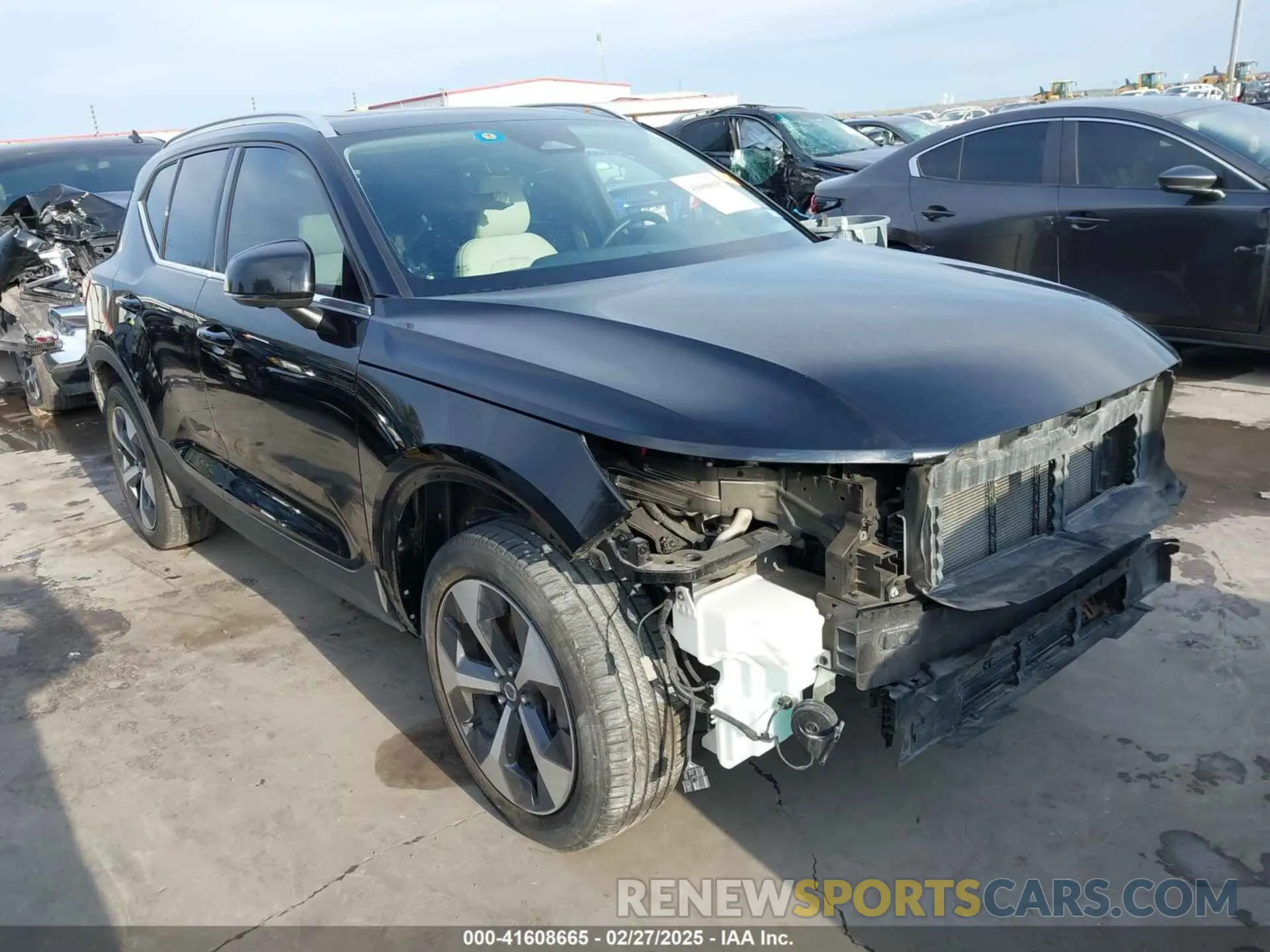 1 Фотография поврежденного автомобиля YV4L12UN9P2949683 VOLVO XC40 2023