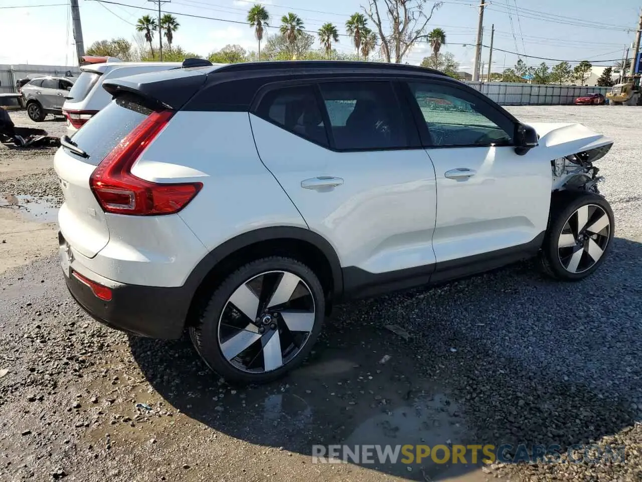 3 Фотография поврежденного автомобиля YV4ER3XL3R2240719 VOLVO XC40 2024