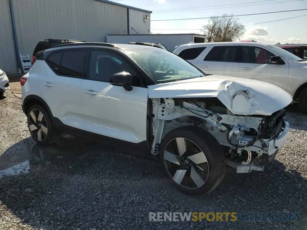 4 Фотография поврежденного автомобиля YV4ER3XL3R2240719 VOLVO XC40 2024