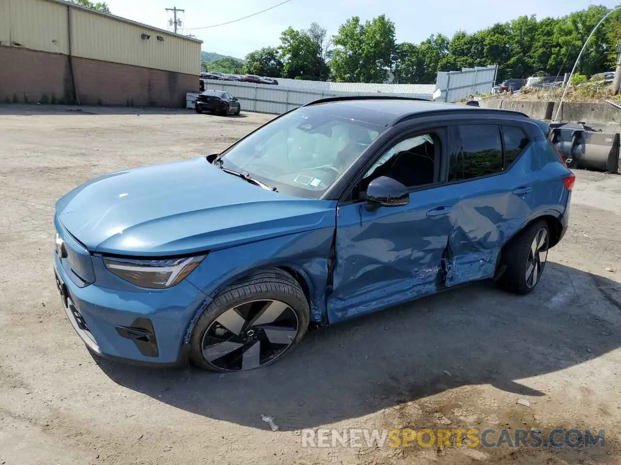 1 Фотография поврежденного автомобиля YV4ER3XL6R2240181 VOLVO XC40 2024