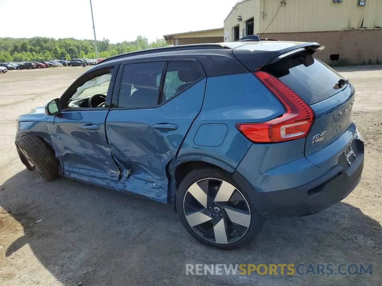 2 Фотография поврежденного автомобиля YV4ER3XL6R2240181 VOLVO XC40 2024