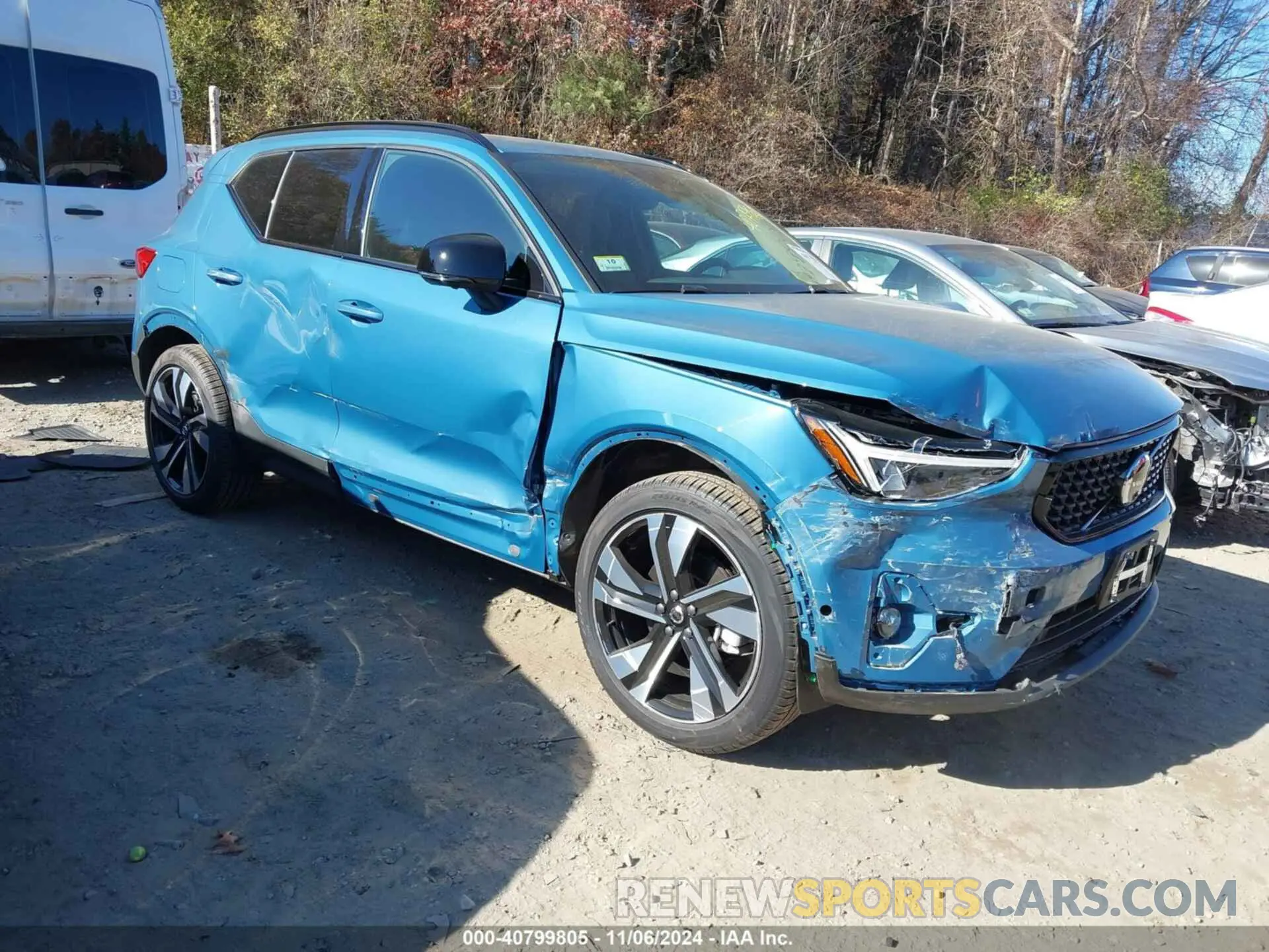 1 Photograph of a damaged car YV4L12UL7R2310610 VOLVO XC40 2024