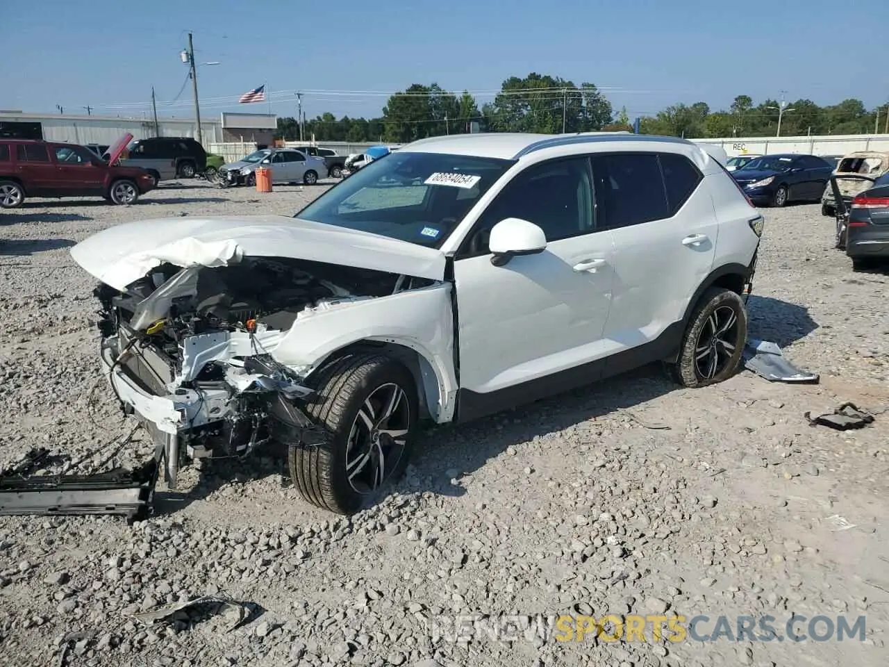 1 Фотография поврежденного автомобиля YV4K92HK9P2959148 VOLVO XC40 CORE 2023