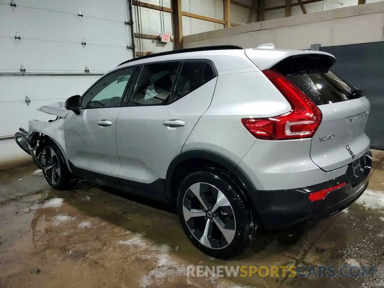 2 Photograph of a damaged car YV4L12UK2R2288152 VOLVO XC40 CORE 2024