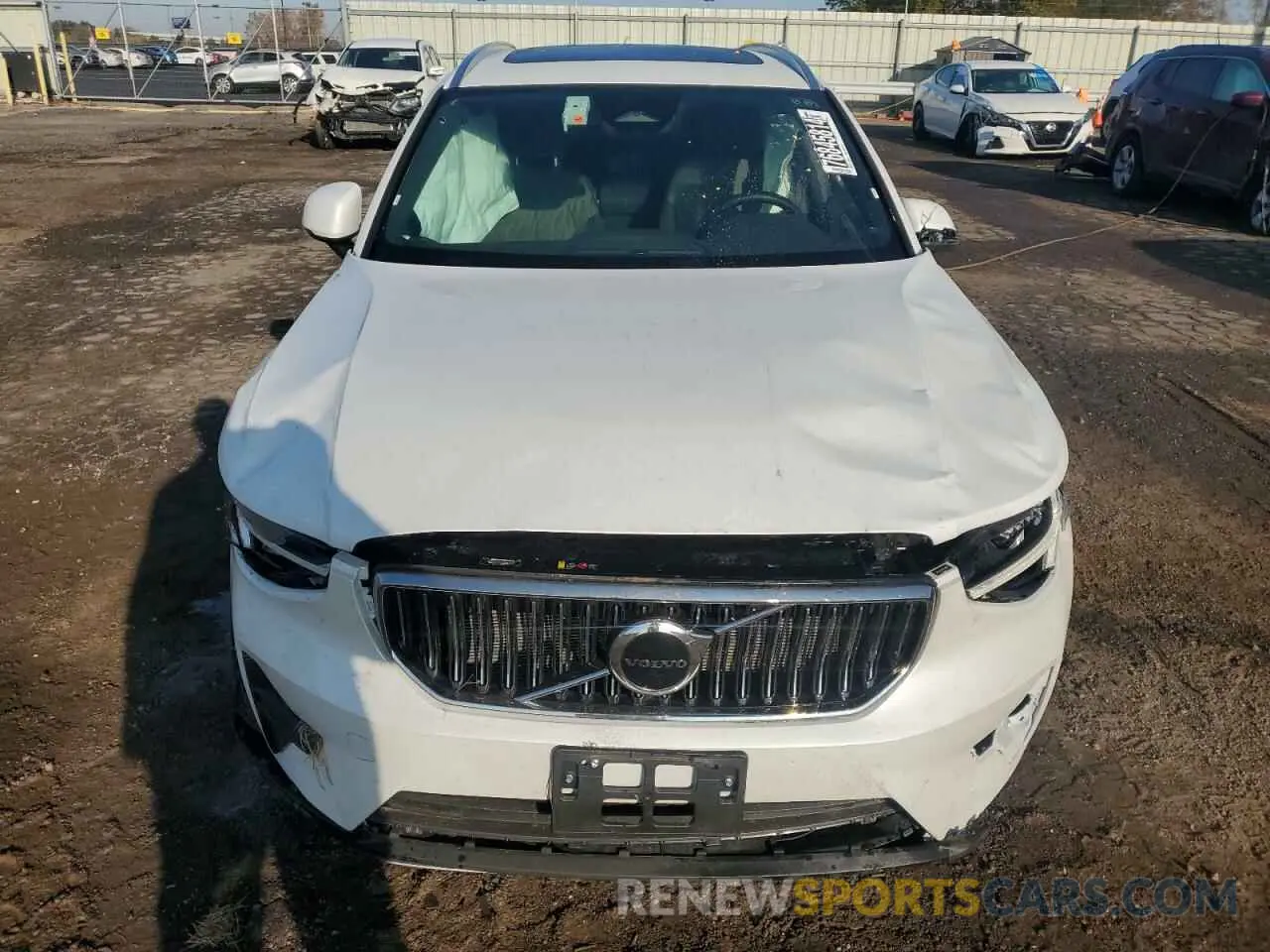 5 Фотография поврежденного автомобиля YV4L12UK4R2341885 VOLVO XC40 CORE 2024