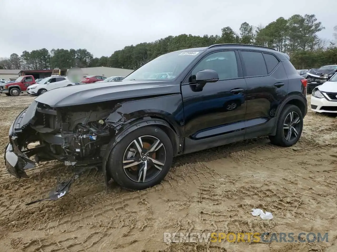 1 Photograph of a damaged car YV4L12UK5R2334069 VOLVO XC40 CORE 2024