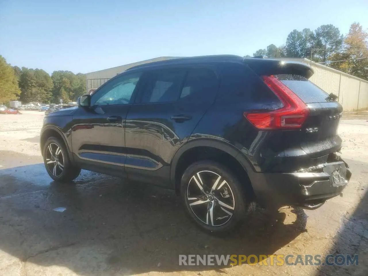 2 Photograph of a damaged car YV4L12UK7R2334283 VOLVO XC40 CORE 2024