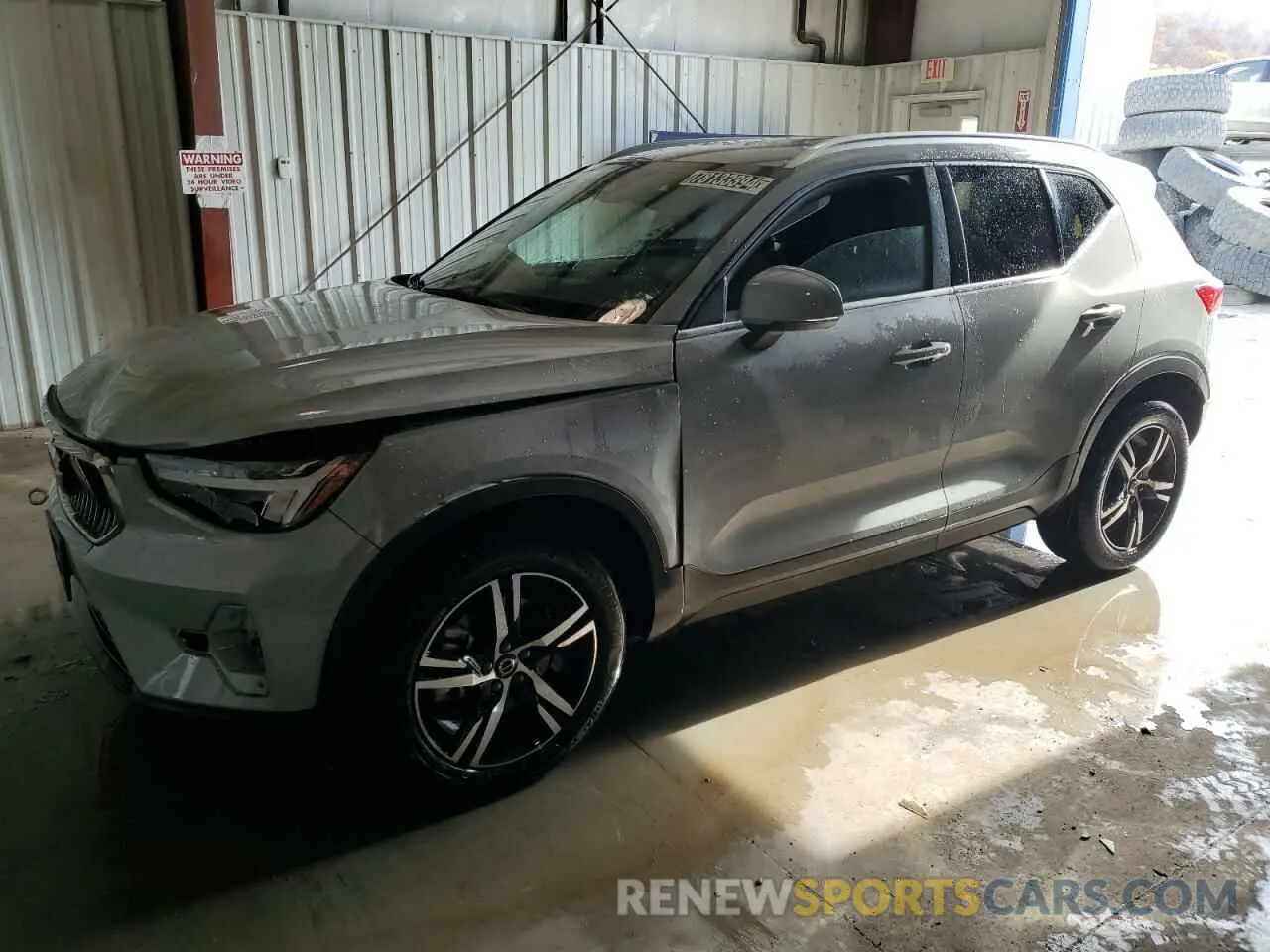 1 Photograph of a damaged car YV4L12UK7R2340102 VOLVO XC40 CORE 2024