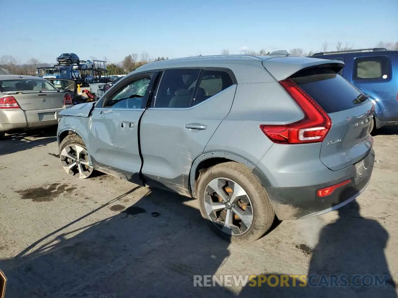 2 Фотография поврежденного автомобиля YV4L12UN8P2913418 VOLVO XC40 PLUS 2023