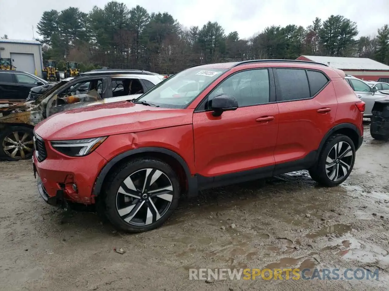 1 Фотография поврежденного автомобиля YV4L12UW5P2071775 VOLVO XC40 PLUS 2023