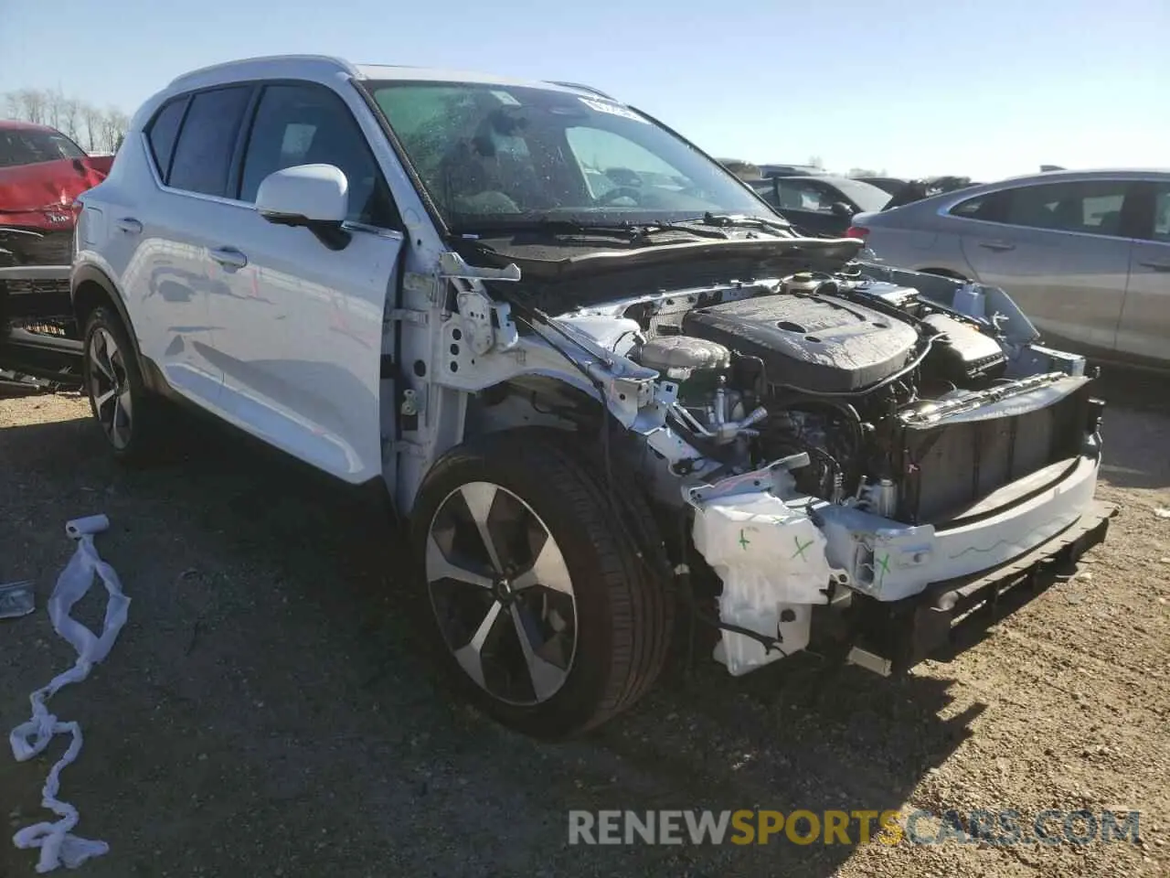 4 Photograph of a damaged car YV4L12UE0R2350934 VOLVO XC40 PLUS 2024