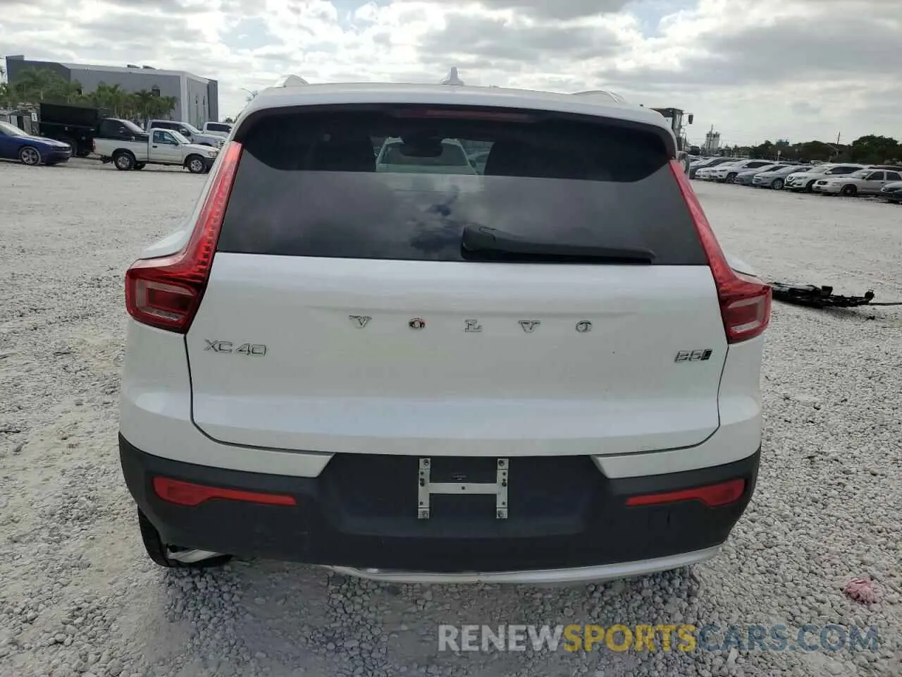 6 Фотография поврежденного автомобиля YV4L12UE7R2283166 VOLVO XC40 PLUS 2024