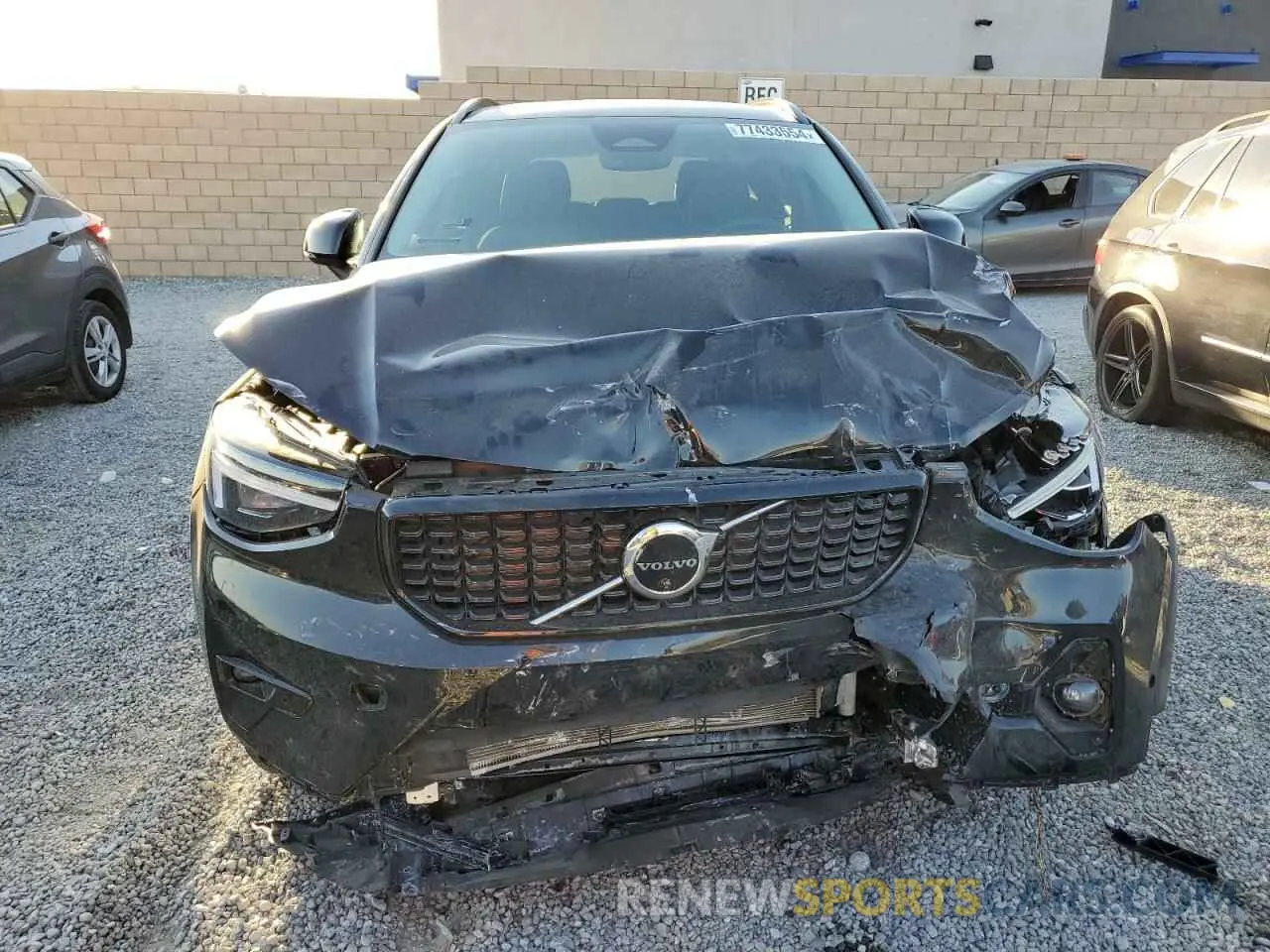 5 Photograph of a damaged car YV4L12ULXR2372535 VOLVO XC40 PLUS 2024
