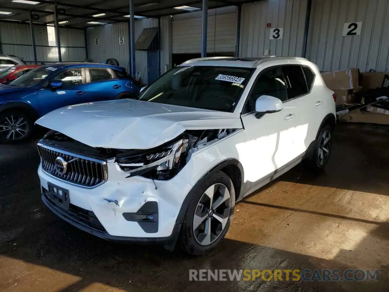 1 Photograph of a damaged car YV4L12UE0S2480881 VOLVO XC40 PLUS 2025