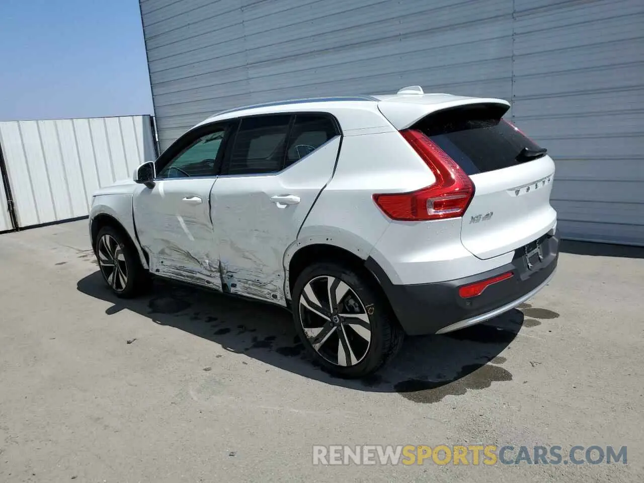 2 Photograph of a damaged car YV4L12UE8S2505753 VOLVO XC40 PLUS 2025