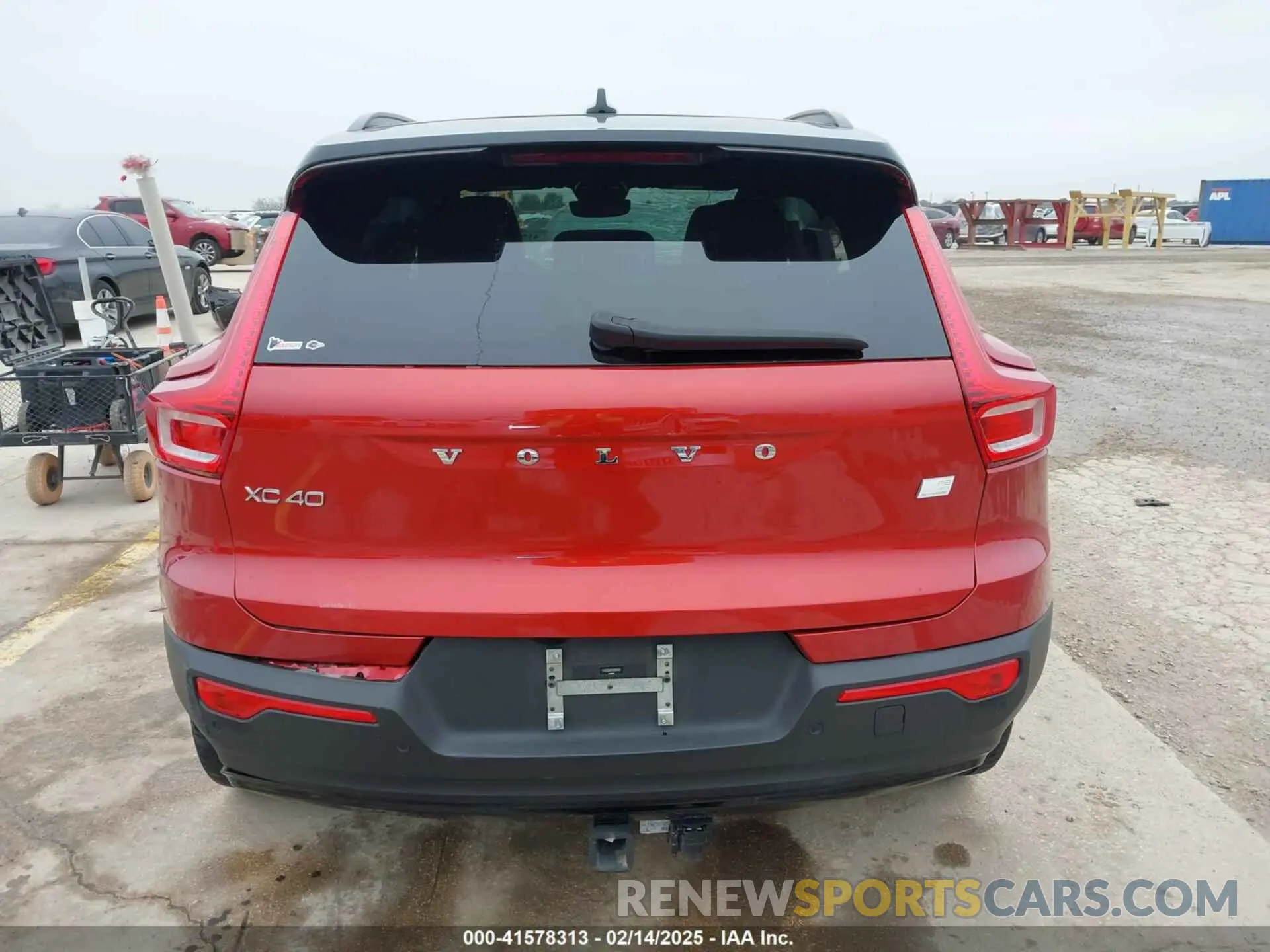 15 Photograph of a damaged car YV4ED3UR7M2564563 VOLVO XC40 RECHARGE PURE ELECTRIC 2021