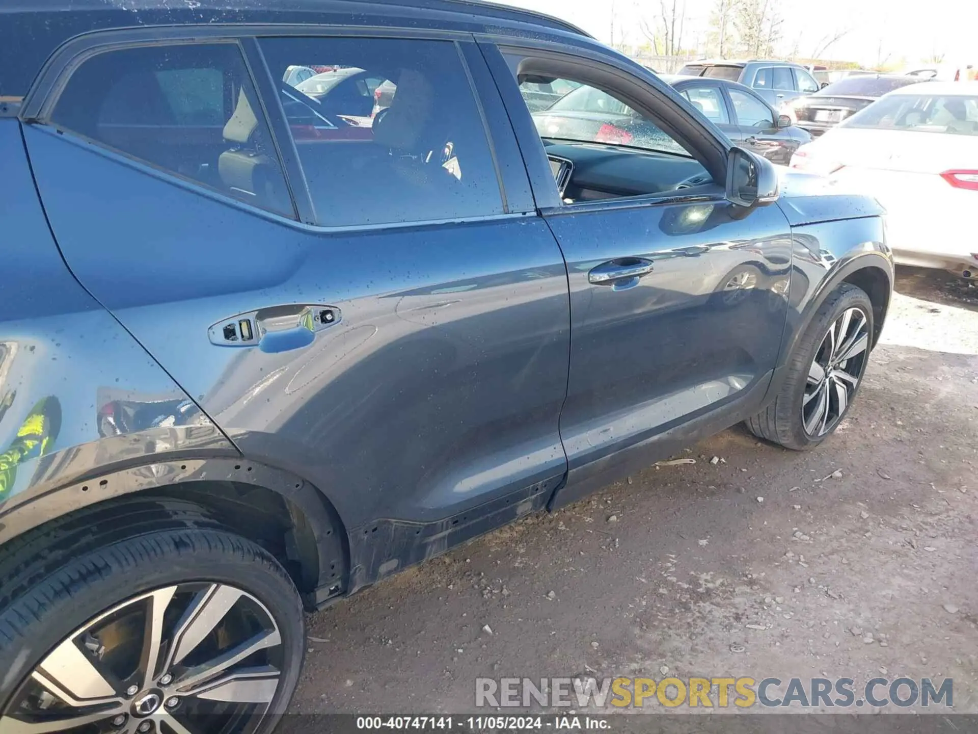 14 Photograph of a damaged car YV4ED3UR9N2772378 VOLVO XC40 RECHARGE PURE ELECTRIC 2022