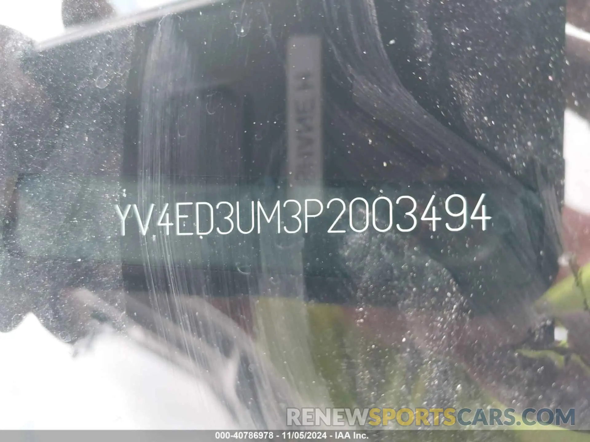 9 Photograph of a damaged car YV4ED3UM3P2003494 VOLVO XC40 RECHARGE PURE ELECTRIC 2023