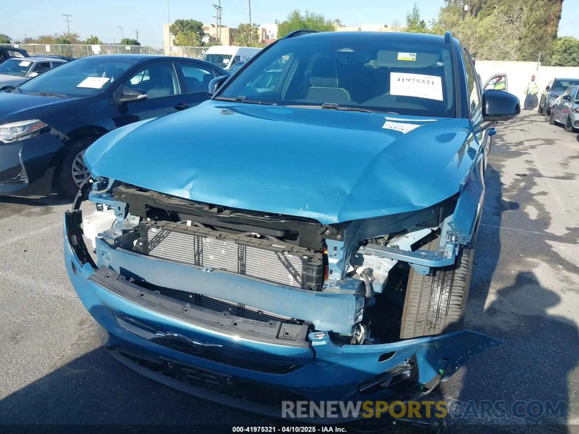 6 Фотография поврежденного автомобиля YV4ED3UM9P2012880 VOLVO XC40 RECHARGE PURE ELECTRIC 2023