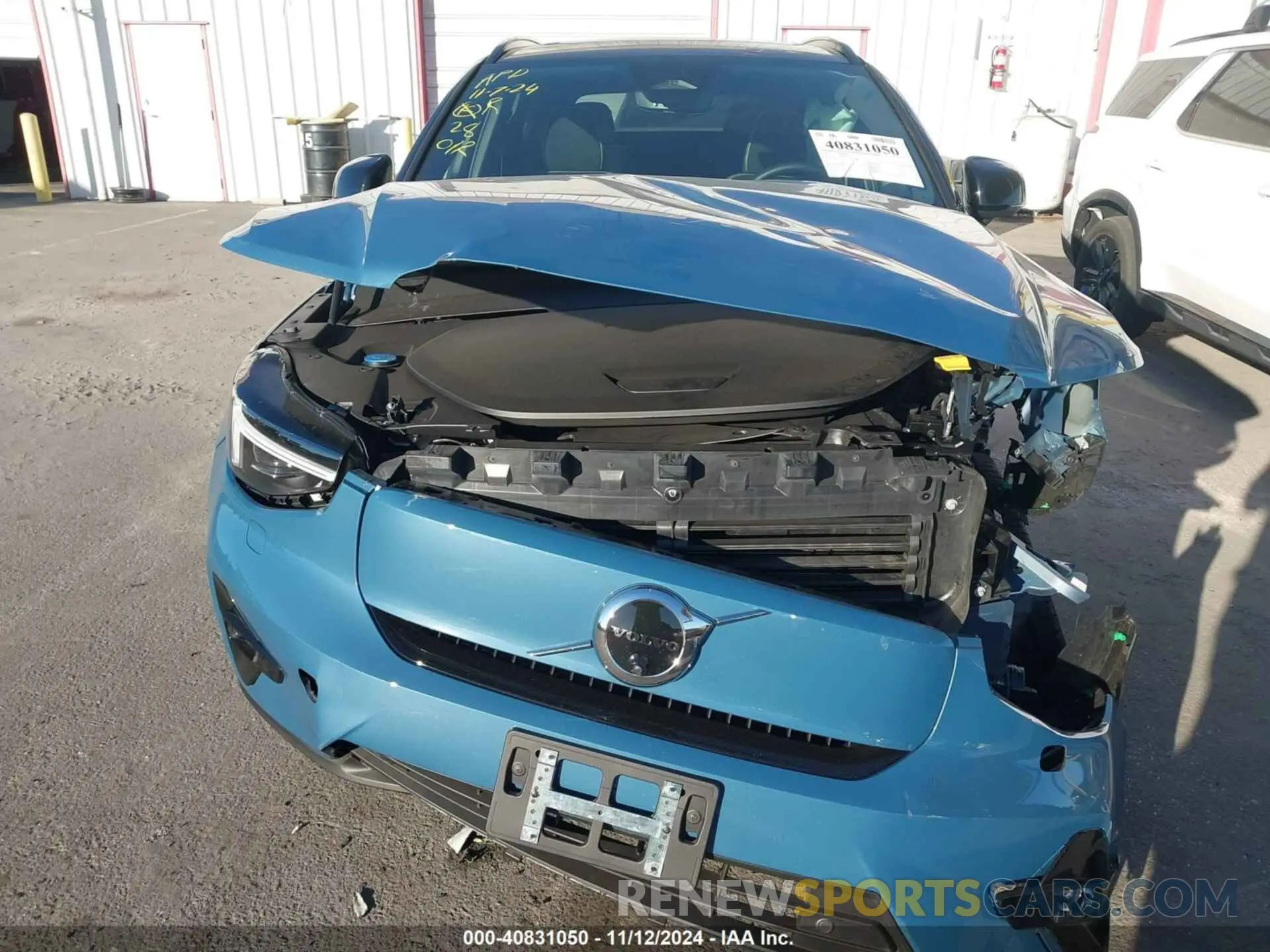 13 Photograph of a damaged car YV4ER3XM9R2233945 VOLVO XC40 RECHARGE PURE ELECTRIC 2024